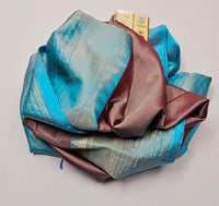 Pure handloom double warp kanchi silks