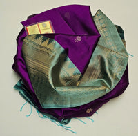 Pure handloom double warp kanchi silks
