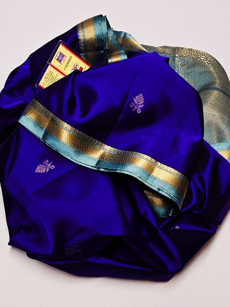 Pure Handloom Double Warp Kanchi Silks