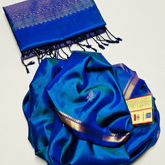 Pure Handloom Double Warp Kanchi Silks