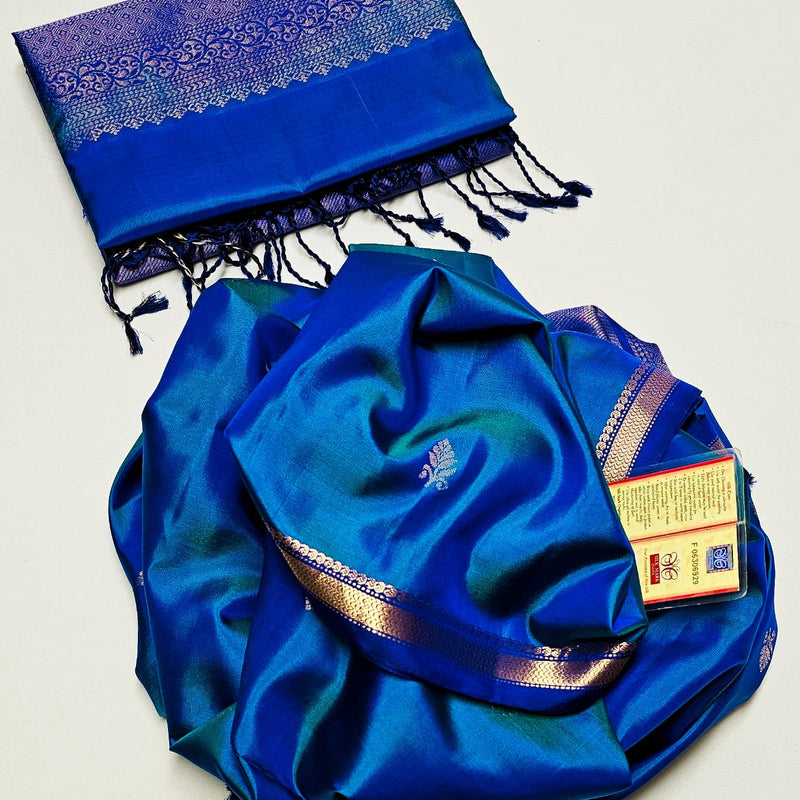 Pure Handloom Double Warp Kanchi Silks