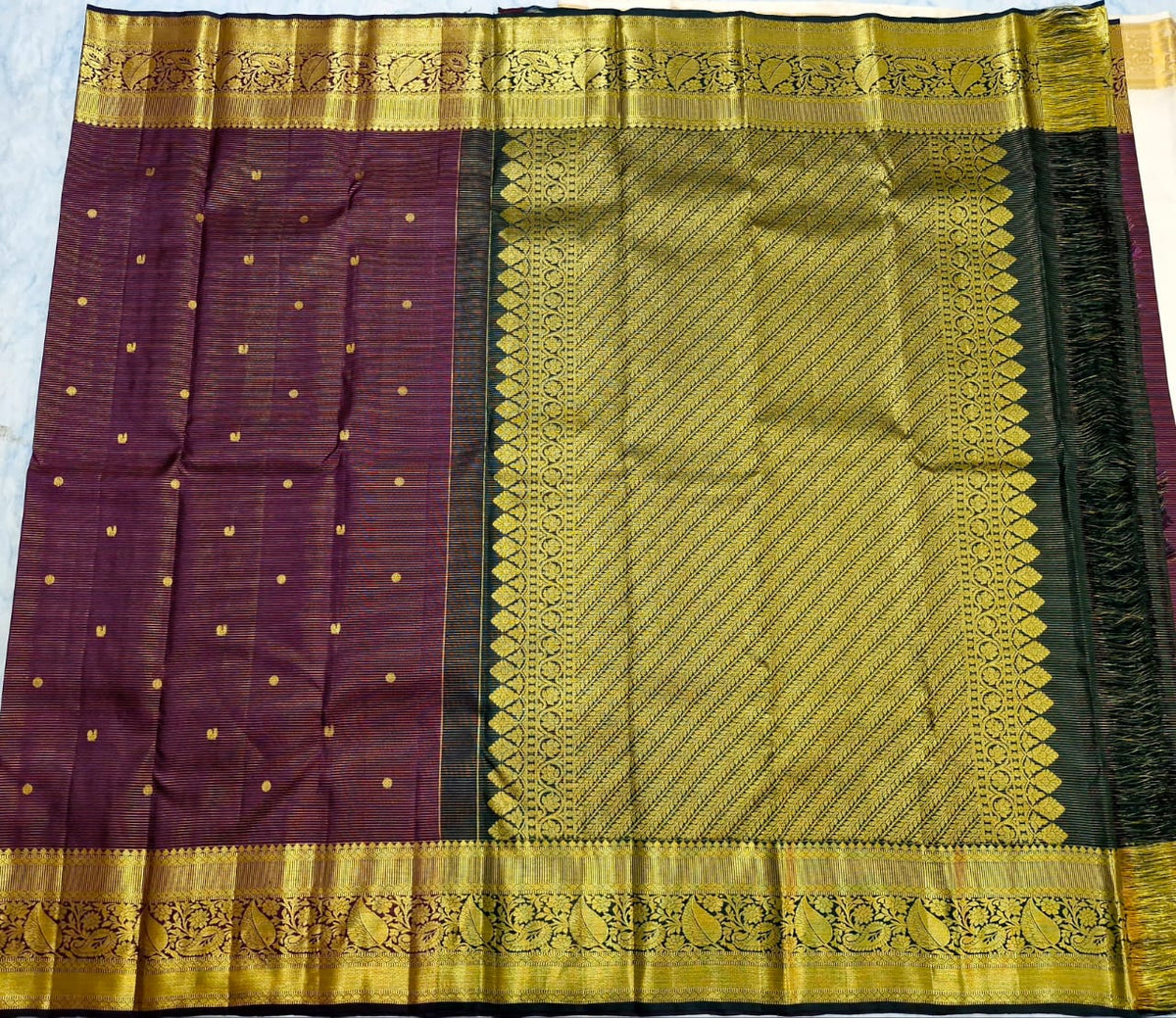Pure Kanjivaram Handloom Bridal Silk Sarees