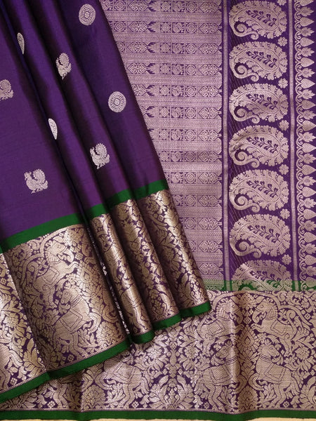 Pure kanjivaram handloom Bridal silk sarees