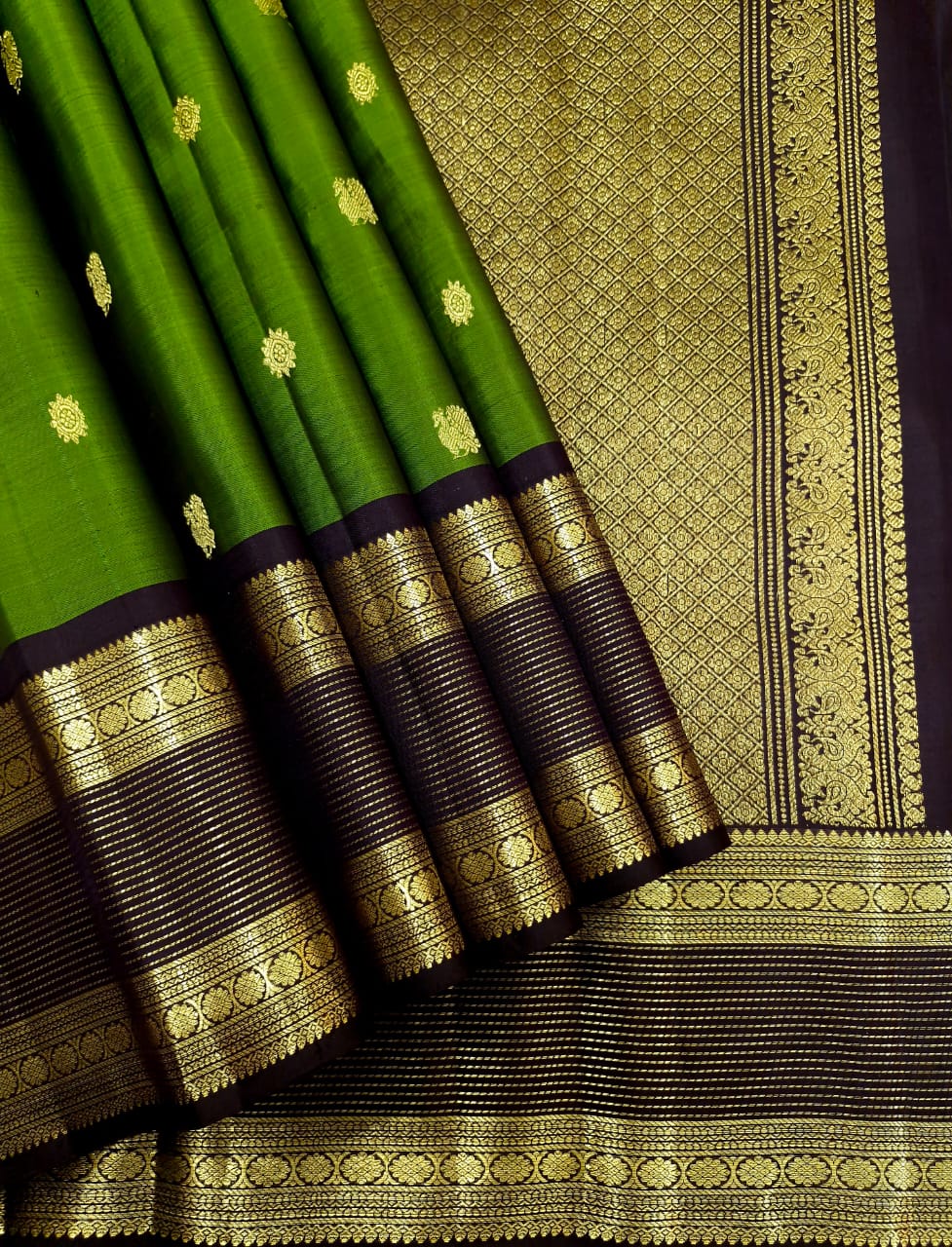 Pure kanjivaram handloom Bridal silk sarees