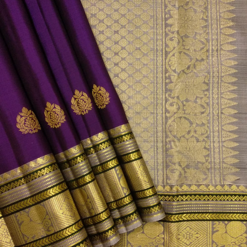 Pure kanjivaram handloom Bridal silk sarees