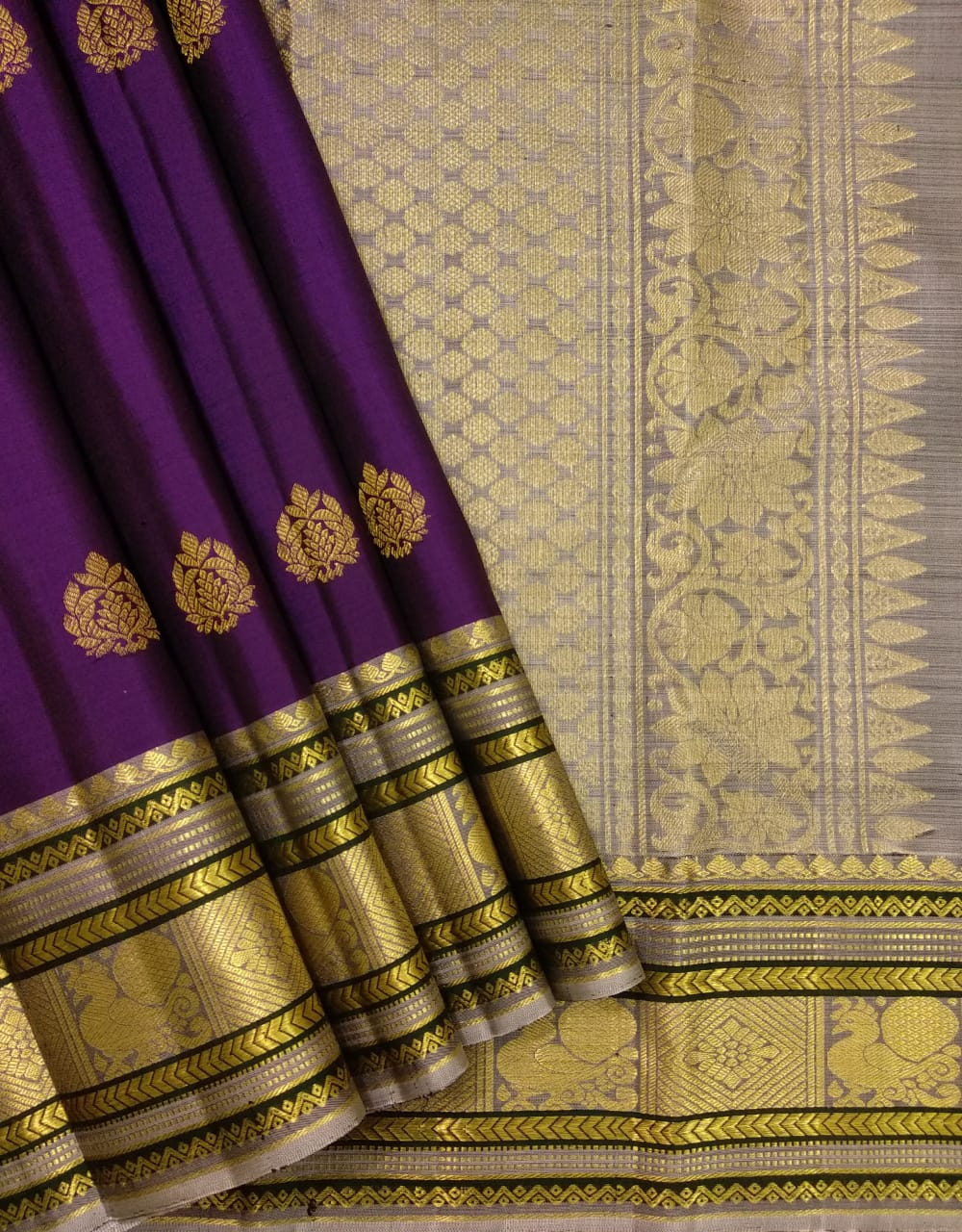 Pure kanjivaram handloom Bridal silk sarees