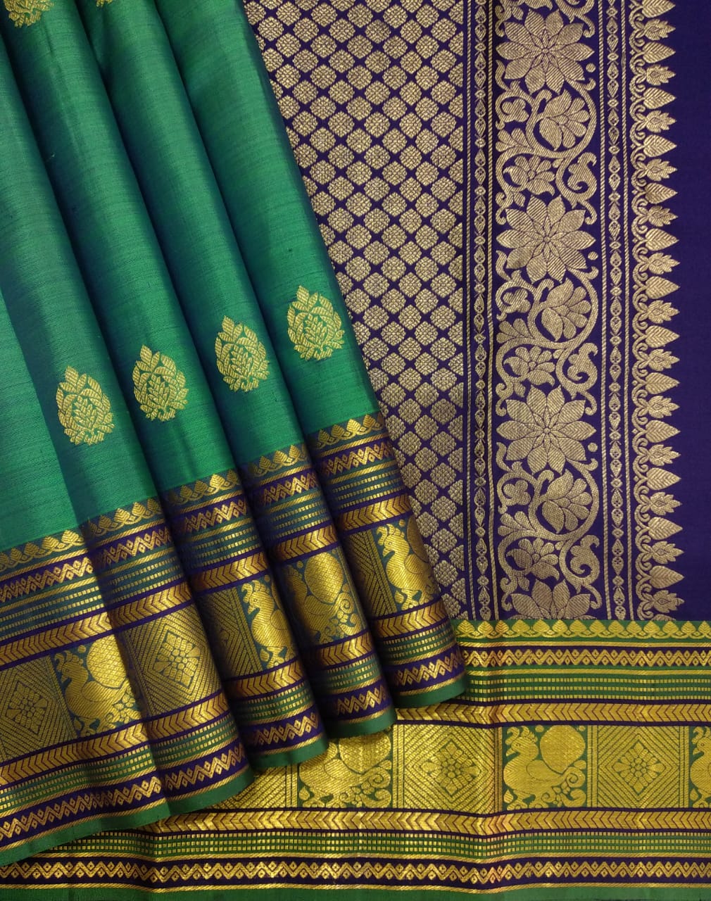 Pure kanjivaram handloom Bridal silk sarees