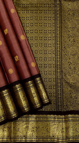 Pure kanjivaram handloom Bridal silk sarees