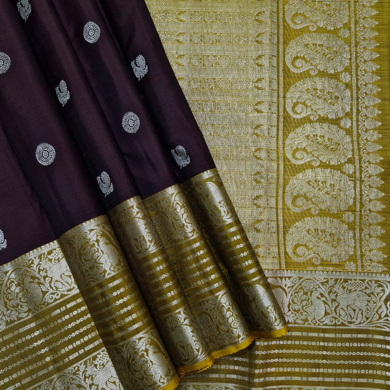 Pure kanjivaram handloom Bridal silk sarees