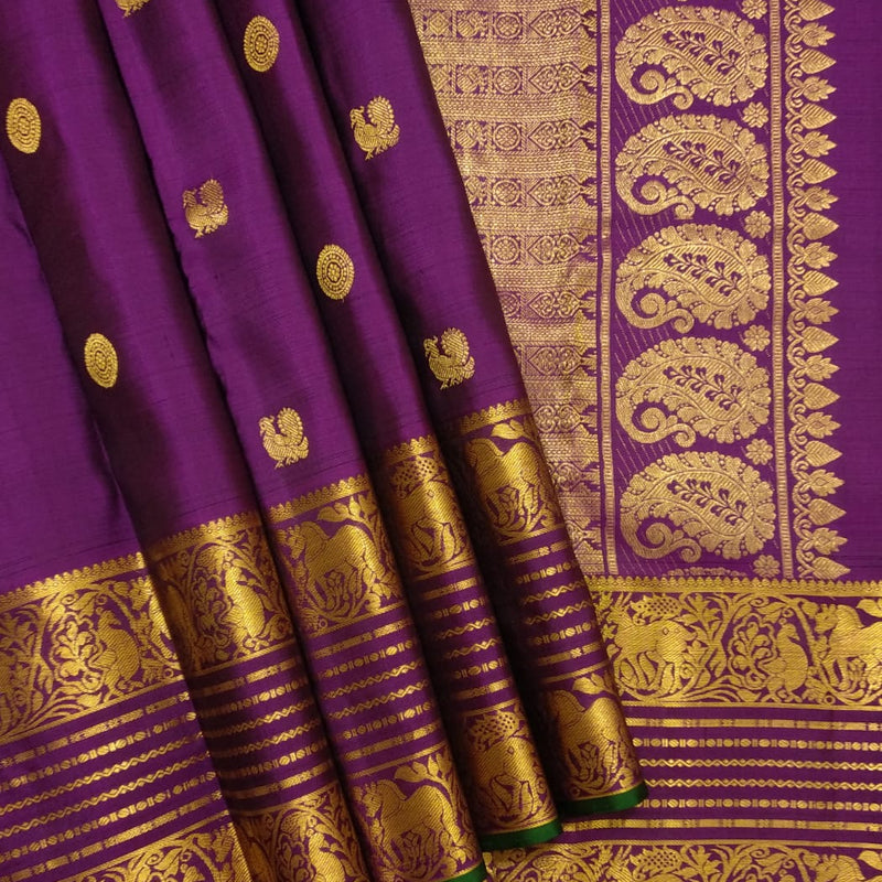 Pure kanjivaram handloom Bridal silk sarees
