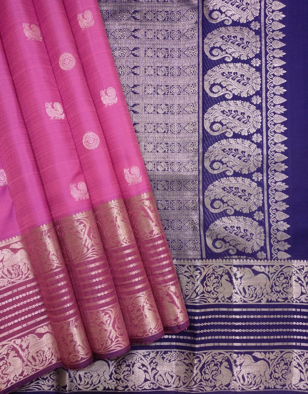 Pure kanjivaram handloom Bridal silk sarees
