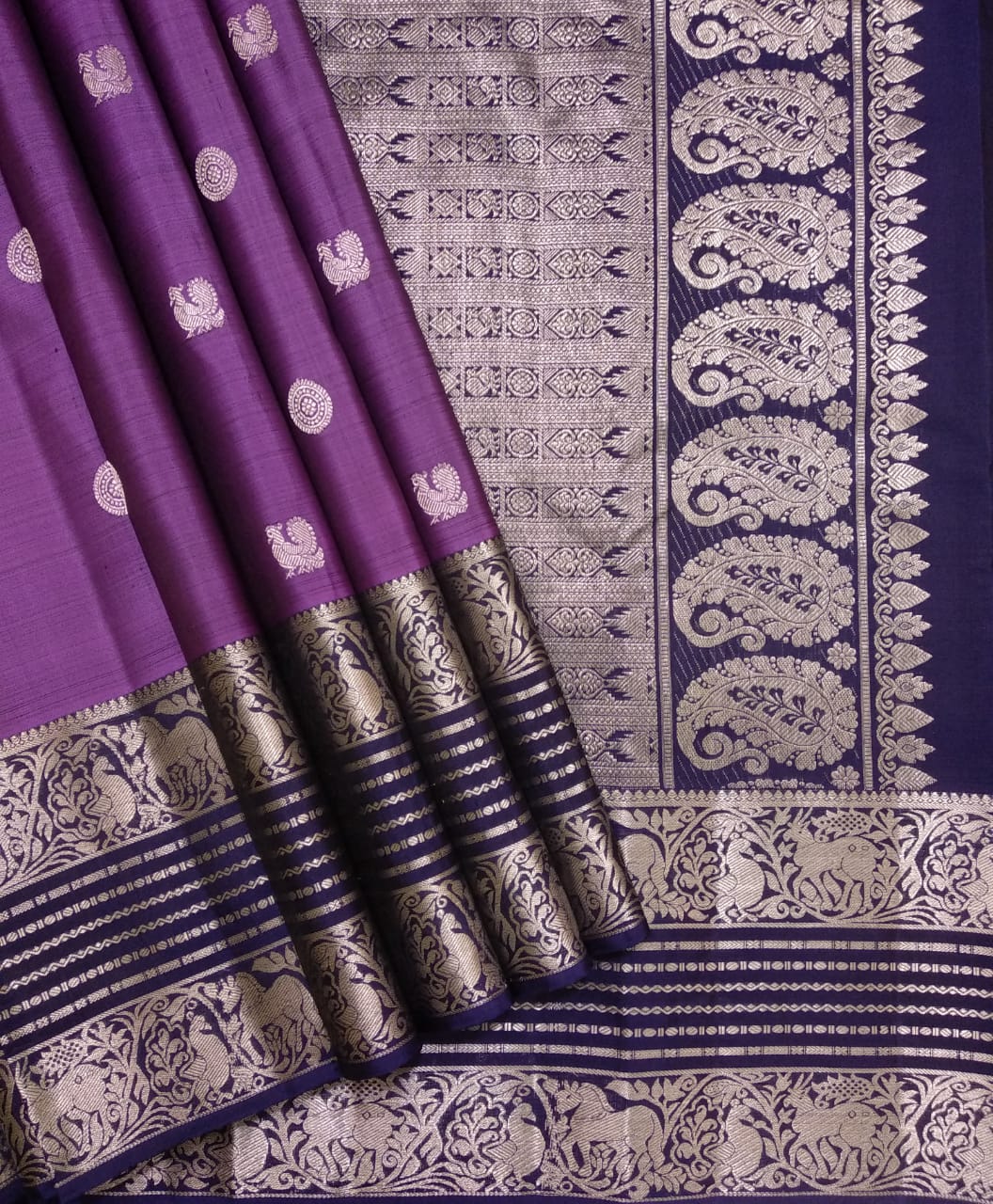 Pure kanjivaram handloom Bridal silk sarees