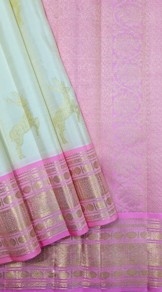 Pure kanjivaram handloom Bridal silk sarees