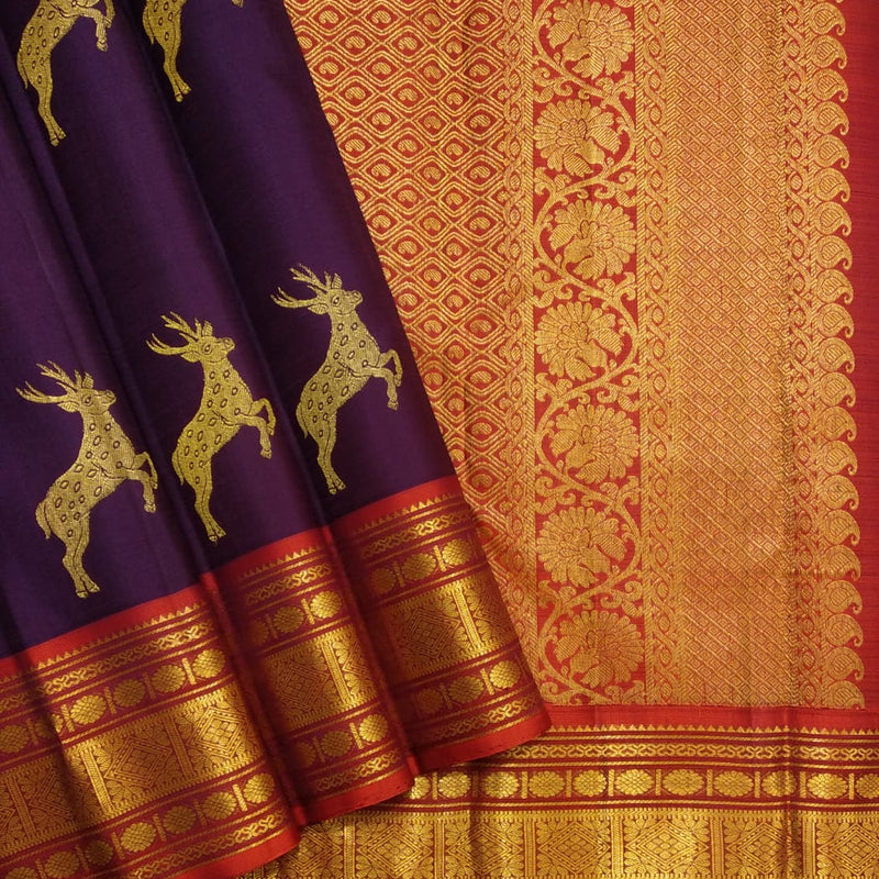 Pure kanjivaram handloom Bridal silk sarees