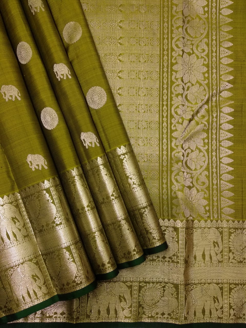 Pure kanjivaram handloom Bridal silk sarees