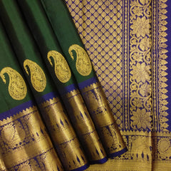 Pure kanjivaram handloom Bridal silk sarees
