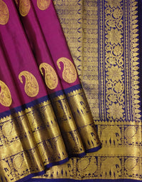 Pure kanjivaram handloom Bridal silk sarees