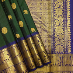 Pure kanjivaram handloom Bridal silk sarees