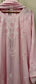 Pure Mulmul Semi-Stitched Kurta Dupatta Set with Jaali Motifs