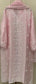 Silk Linen Kurta Set with Pearl & Katdana Work for Celebrations