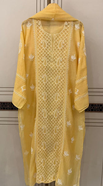 Pure Mul Chanderi Kurta Set for Elegant Everyday & Festive Wear