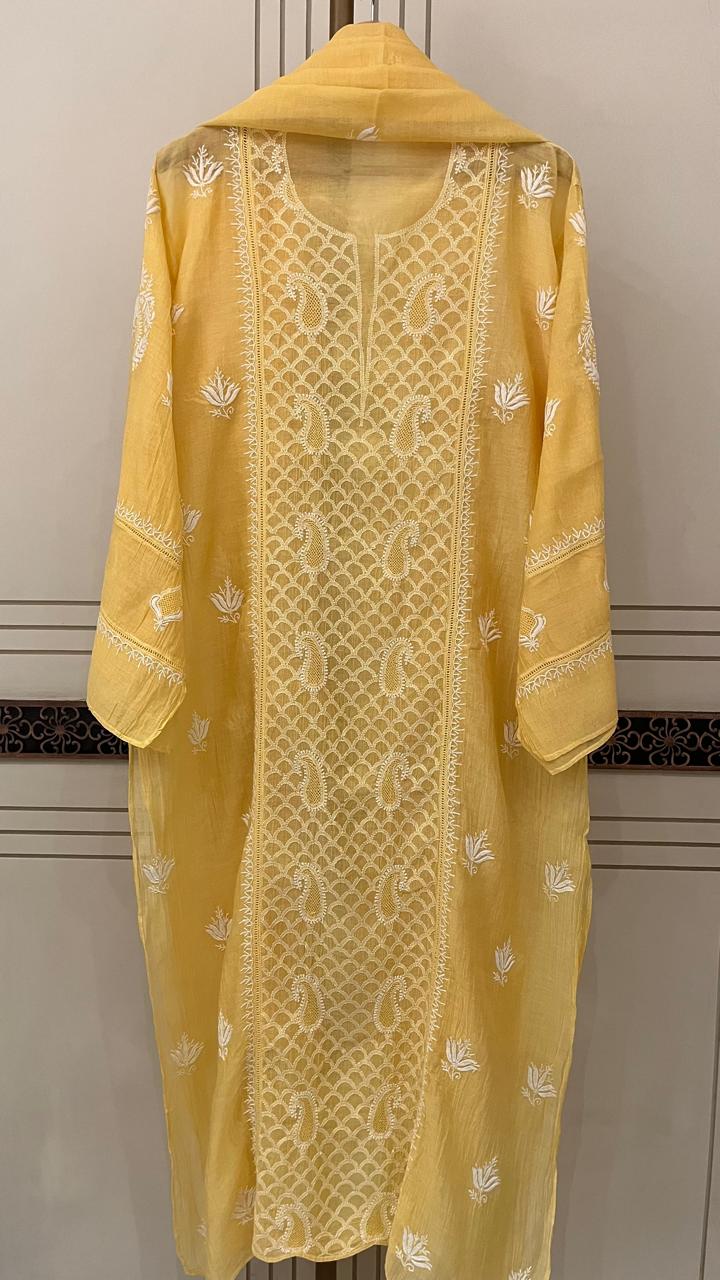 Pure Mul Chanderi Kurta Set for Elegant Everyday & Festive Wear