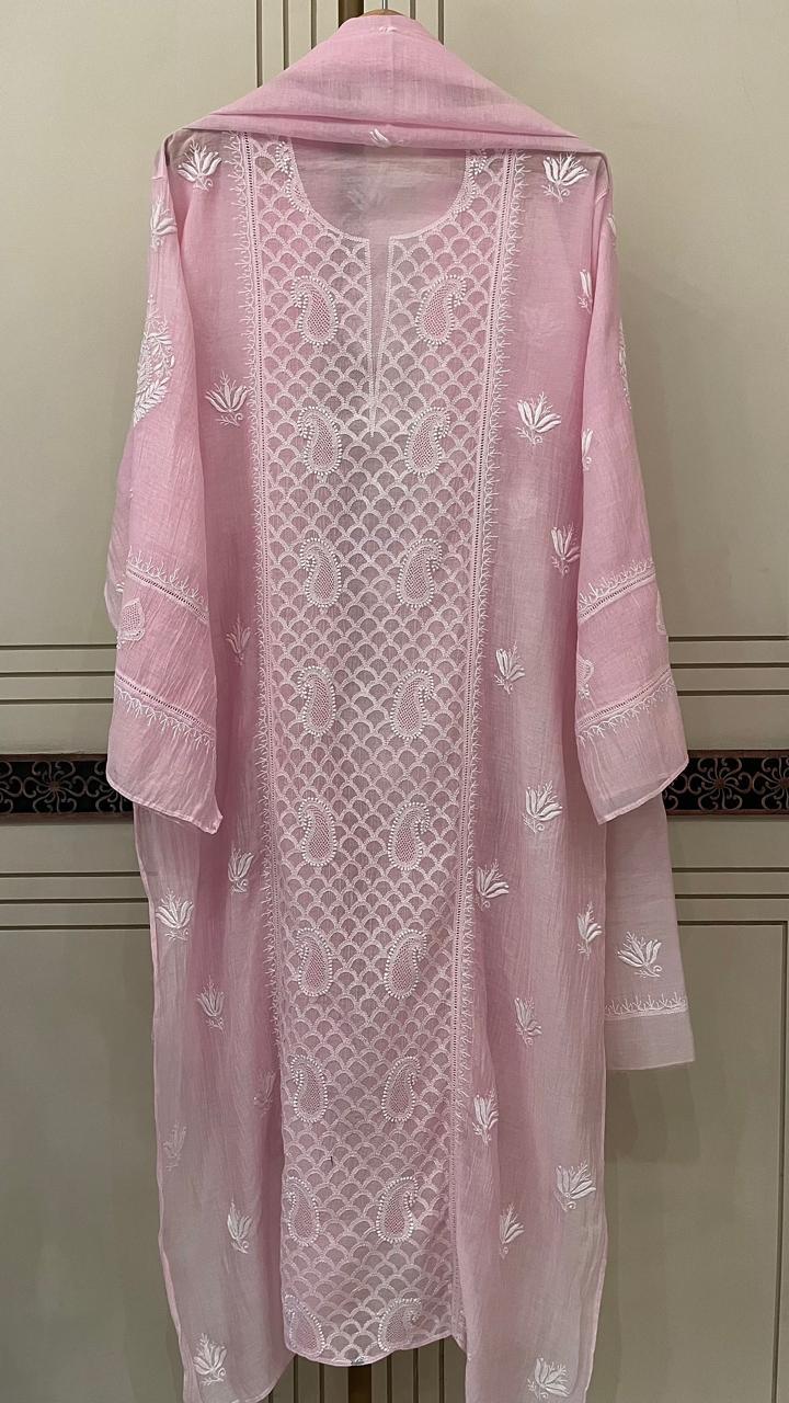 Pure Mul Chanderi Kurta Set for Elegant Everyday & Festive Wear