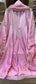 Pure Chanderi Silk Semi-Stitched Anarkali Kurta Dupatta Set
