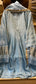 Pure Chanderi Silk Semi-Stitched Anarkali Kurta Dupatta Set