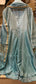 Pure Chanderi Silk Semi-Stitched Anarkali Kurta Dupatta Set