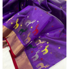 Raw mango pattu pure soft silk all hiran kinaar scart jangla butta