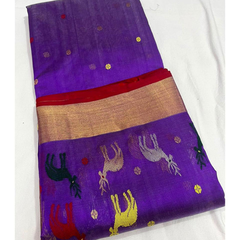 Raw mango pattu pure soft silk all hiran kinaar scart jangla butta