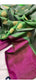 Raw mango pattu pure soft silk all over butta with mashru border