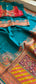 Pure Munga Tussar Silk Saree with Meena Banarasi Weaving