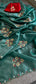 Handloom Zari Tissue Silk Saree with Zardozi, Pearl & Sequins Work