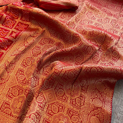 Pure Munga Silk Saree with Meena Banarasi Weaving