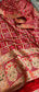 Pure Khaddi Georgette Saree with Bandhani & Meena Banarasi Weaving