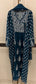 Mul Chanderi Angrakha Kurta Dupatta Set with Elegant Mukaish Work