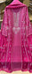 Mul Chanderi Anarkali Kurta Dupatta Set with Exquisite Pearl & Katdana Embellishments