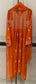 Mul Chanderi A-Line Kurta Dupatta Set with Elegant Mukaish Work