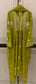 Mul Chanderi A-Line Kurta Dupatta Set with Elegant Mukaish Work