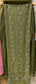 Georgette Unstitched Kurta Dupatta Set with Pearl & Katdana Embellishments