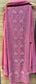 Georgette Unstitched Kurta Dupatta Set with Pearl & Katdana Embellishments