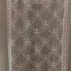Pure Mul Chanderi Kurta Dupatta Set with Sequin and Katdana