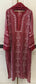 Mul Chanderi Semi-Stitched Kurta Dupatta Set with Pearl, Sequin & Katdana Embellishments