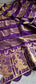 Pure Crepe Silk Saree with Zari Banarasi Weaving