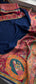 Pure Munga Tussar Silk Saree with Meena Banarasi Weaving