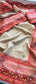Pure Tussar Linen Silk Saree with Hand Knot & Katha Work