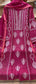 Mul Chanderi Kalidar Kurta Dupatta Set - Semi-Stitched Elegance