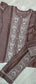 Chanderi Silk Semi-Stitched Coord Set with Elegant Mukaish Work
